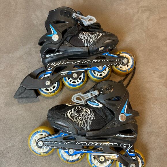 Blade Runner Inline Skates Roller Blades Rollerblades ABEC3 11 11J 12 1 - Picture 1 of 12